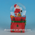 Home decoração cerâmica natal globo de neve